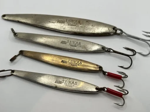 Tradera 4 X Lucas pirken> Fiskeudstyr