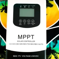 Fashion 60A 12V till 96V automatisk MPPT-solarladdnings- och urladdningsregulator Solenergi