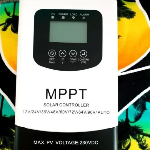 Fashion 60A 12V till 96V automatisk MPPT-solarladdnings- och urladdningsregulator Solenergi