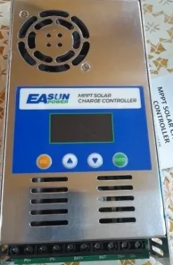 Fashion 60A 190VOC MPPT solcellsladdningskontroll med LCD-display, DSP-kontroller Solenergi