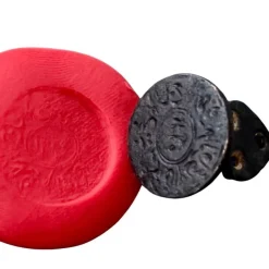 Hot Abbasiderna period AD 749–1055, brons stämpel Arkæologi