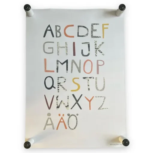 Tradera ABC By Petra Wester Norgren| Plakater