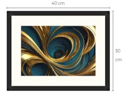 Tradera Abstrakt fotokonsttavla Limited Edition 1 av 5 gjorda| Fotokunst