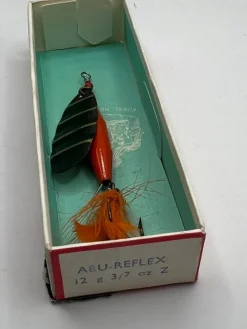 Tradera ABU Reflex Spinner 12g Z in box> Fiskeudstyr