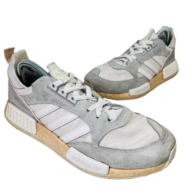 Tradera Adidas Boston Super X R1 Skor Herr Storlek 44 Beige Vit Sneakers G27834> Herresko