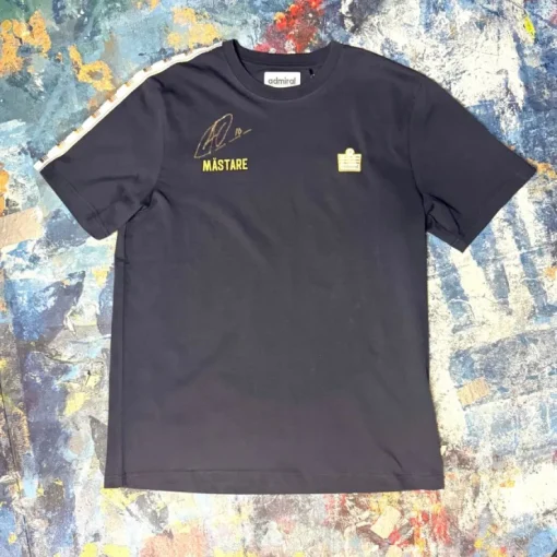 Tradera Admiral T-shirt signerad av Anders Christiansen, Malmö FF> Fodbold