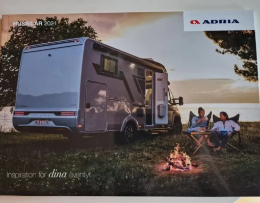 Tradera Adria Husbil Katalog 2021| Autocampere & Campingvogne