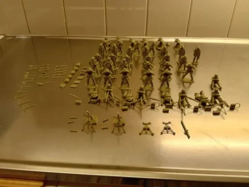 Tradera Airfix 1/ 32 British Infantry support group 44 Soldater| Militærlegetøj