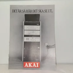 Tradera AKAI Stereoskåp> Prislister & Kataloger
