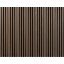 Fashion AKUSTIKPANEL FIBROTECH UNIKA 25 22X600X2440MM SMOKED OAK Byggematerialer