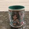 Tradera ALADDIN FLORAL JASMINE GRÖN INSIDA MUGG Merchandise Mug Green Disney| Filmmerchandise