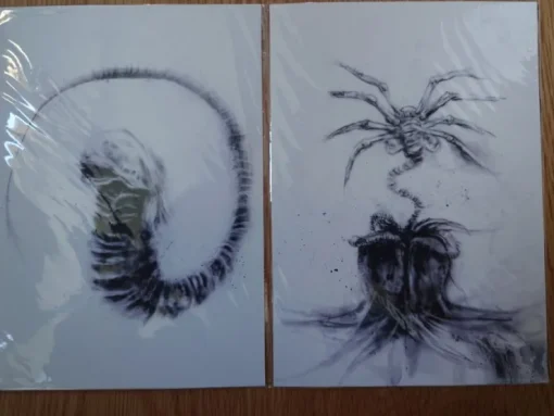 Tradera Alien Art Prints Bundle (Signeret)| Filmmerchandise
