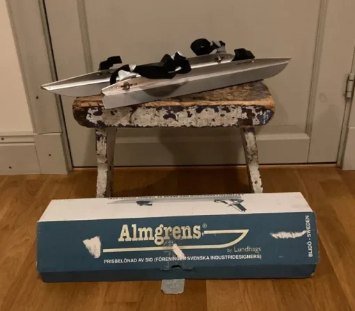 Tradera Almgrens Fjärden Special Skridskor 50cm> Turskøjter