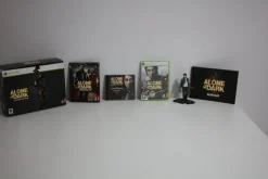Tradera Alone In The Dark Limited Edition Box till Xbox 360 med figur + annat godis> Xbox