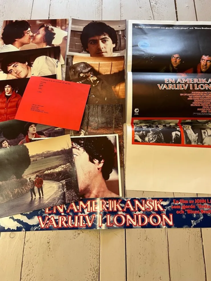 Tradera Amerikansk varulv i London - Presskit> Plakater