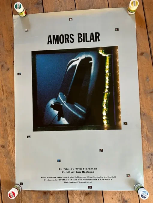 Tradera AMORS BILARs affisch, dokumentärfilmen> Plakater