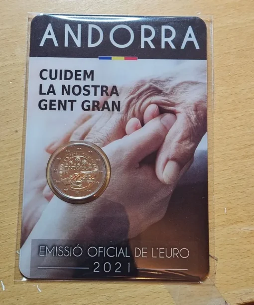 Tradera Andorra 2 euro-minne 2021| Euromønter Og Sedler