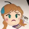 Tradera Angry princess Emoji Disney Figure| Disney