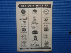 Tradera Annons Ett Gott Nytt År från diverse företag> Reklame Gadgets