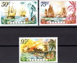 Tradera Antigua & Barbuda 1975 Båtar MNH| Sydamerika & Caribien