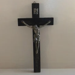 Discount Antikt trä krucifix vägg vägghängande Jesus på kors. Ikoner & Religiøse Genstande