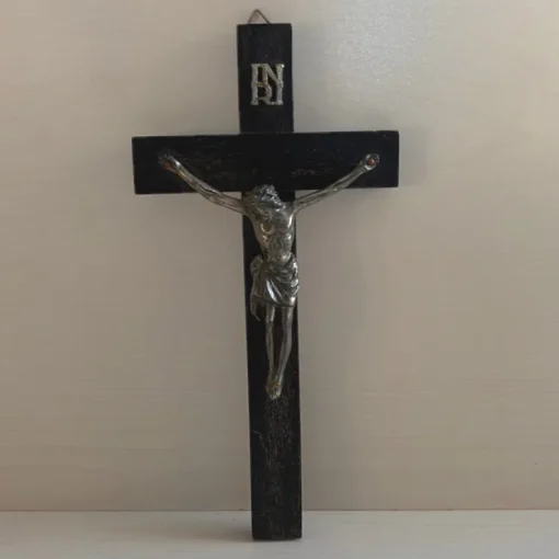 Discount Antikt trä krucifix vägg vägghängande Jesus på kors. Ikoner & Religiøse Genstande