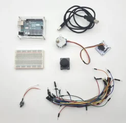 Tradera Arduino Uno R3-kit, stegmotor, joystick och experimentkort| Elektroniske Komponenter