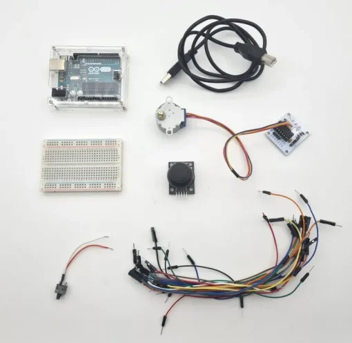 Tradera Arduino Uno R3-kit, stegmotor, joystick och experimentkort| Elektroniske Komponenter