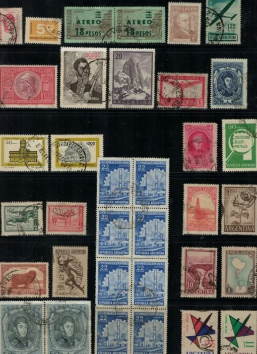 Tradera ARGENTINA Bra Lot Stämplat och Ostämplat| Sydamerika & Caribien