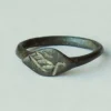 Sale Arkeologi: Medeltida Sigillring från 800-1400 e.Kr. Arkæologi