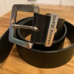 New Armani Jeans Läderbälte (Skärp/Bälte) Bælter & Livremme