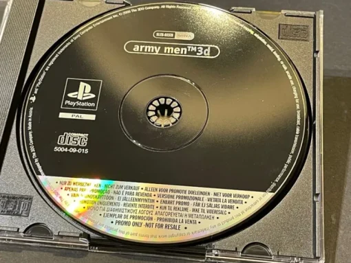 Tradera Army Men 3D (PS1) - Promo Disc> Playstation