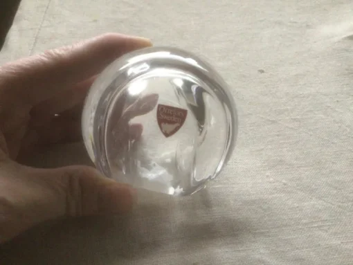 Flash Sale Arne Branzell, Tennisboll, Ettikett-och Gravyrmärkt Orrefors, Mycket Fint Skick Glas