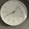 Tradera Arne Jacobsen Bankers Clock Väggklocka> Ure Til Hjemmet