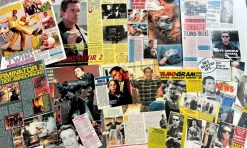 Tradera Arnold Schwarzenegger Magazin Berichte Schweden Deutschland Terminator| Filmmerchandise