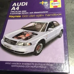 Tradera Audi A4 Gör-det-själv handbok - Haynes (1995-2000)| Service & Reparation
