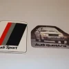 Tradera Audi Sport och Audi Quattro dekaler.> Klistermærker & Stickers