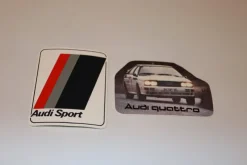 Tradera Audi Sport och Audi Quattro dekaler.> Klistermærker & Stickers