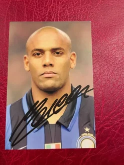 Tradera Autograf på fotografi Maicon, Interoch Brasilien ca 10*15 cm| Autografer