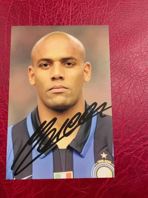 Tradera Autograf på fotografi Maicon, Interoch Brasilien ca 10*15 cm| Autografer