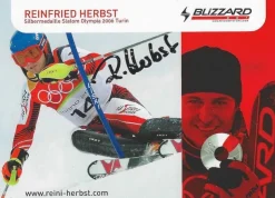 Tradera Autograph Reinfried HERBST 06/2 Ski alpin| Autografer