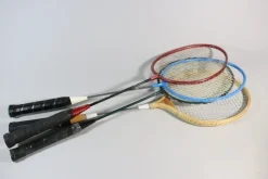 Tradera BADMINTONRACK, 5 st,Tecno pro, Pro Graphite...> Badminton