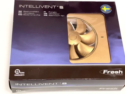 New BADRUMSFLÄKT, INTELLIVENT S, FRESH VENTILATION. NY! Vvs
