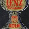 Tradera Bagageetikett hotel Lenz Weinhaus, Köln Tyskland hotell> Kuriositeter