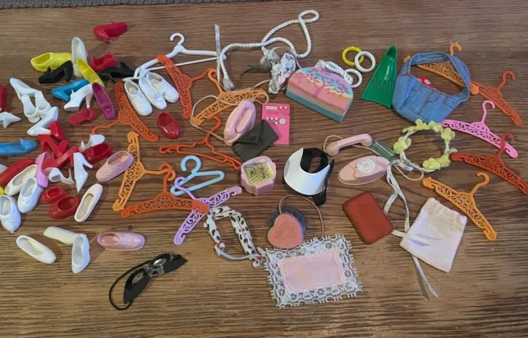 Tradera Barbie vintage lott| Dukker