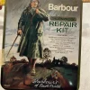Tradera Barbour reparations kit med vaxat tyg samt foder| Tøj