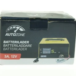 Tradera Batterilader Autozone 5A 12V fra Autozone (str. 20 x 15 x 11 cm)| Øvrigt Hobby