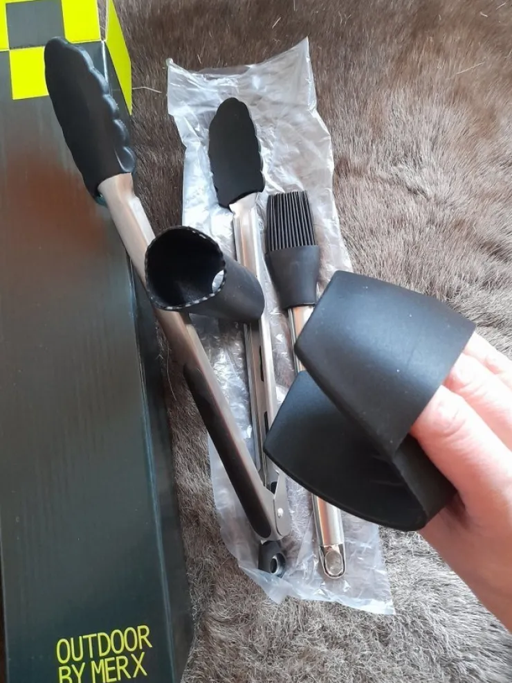 Tradera BBQ-set 4 delar| Bål & Grill