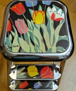 Flash Sale Beslag / klädsel till Awab pall stegpall. Svenskt Tenn Svart Tulpan Josef Frank. Beslag & Reservedele