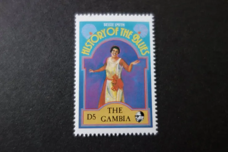 Tradera BESSIE SMITH, Postfriskt frimärke| Resten Af Verden